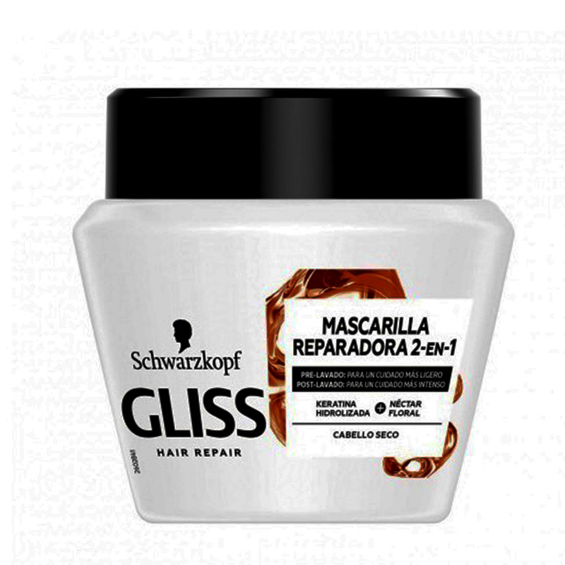 ماسک مو گلیس مدل TOTAL REPAIRحجم ۳۰۰ میل- Gliss 1 ماسک مو گلیس مدل TOTAL REPAIRحجم ۳۰۰ میل- Gliss
