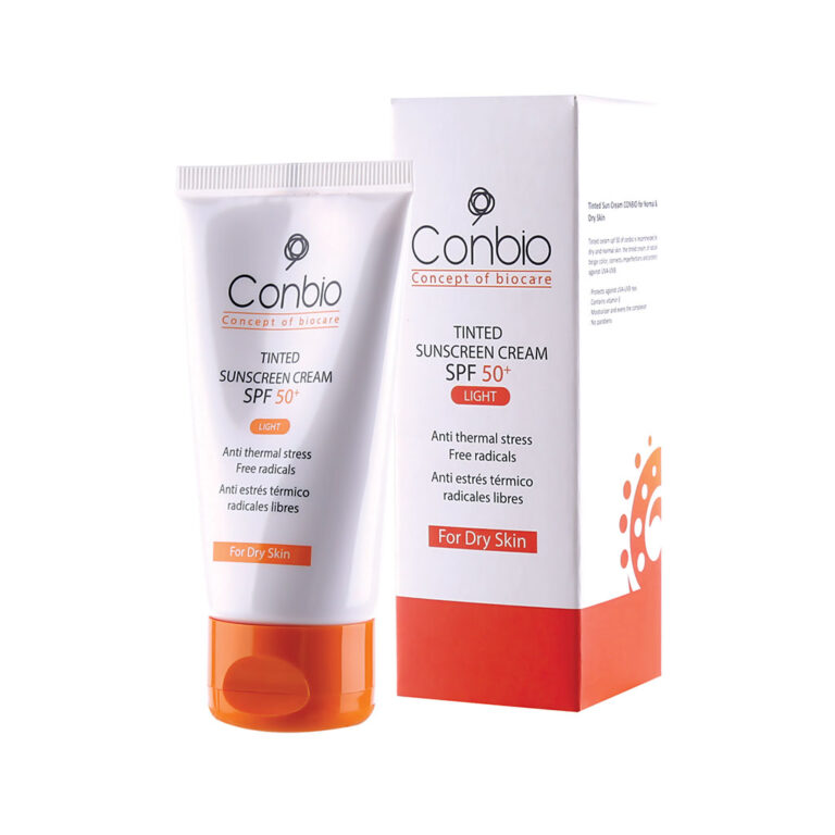 ضد آفتاب رنگی(لایت) کانبیو +SPF50 مناسب پوست های نرمال تا خشک