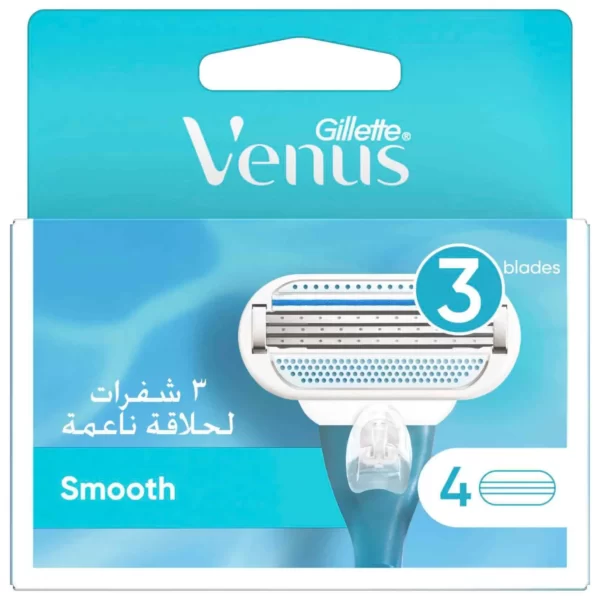 یدک تیغ اصلاح ژیلت ونوس 4 عددی