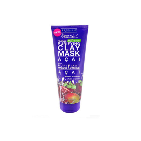 ماسک صورت خاک رسی هشت میوه فریمن Freeman