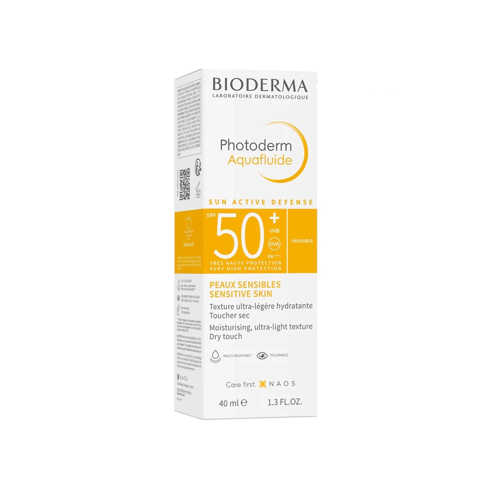 ضد آفتاب فتودرم آکوافلوئید SPF50+ بایودرما حجم 40 میل