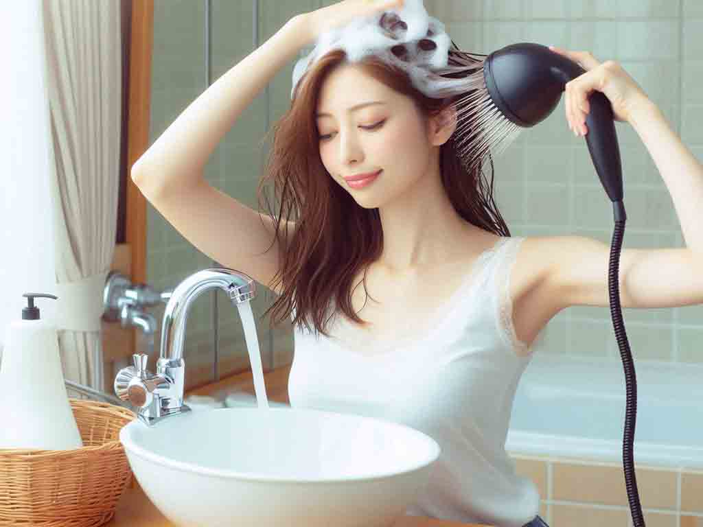 روش صحیح شستن موها در 2024 1 روش صحیح شستن موها
