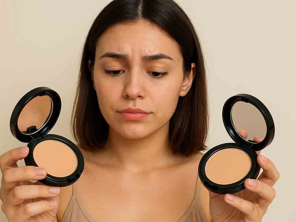 چگونه کرمپودر مناسب رنگ پوستمون انتخاب کنیم؟ 1 کرم پودر مناسب رنگ پوست