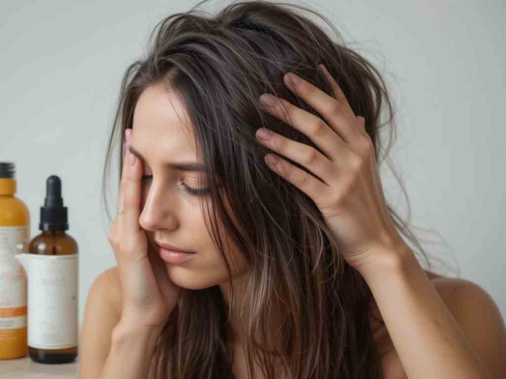 ریزش مو در خانمها: دلایل و درمانهای پیشنهادی 1 ریزش مو در خانم ها