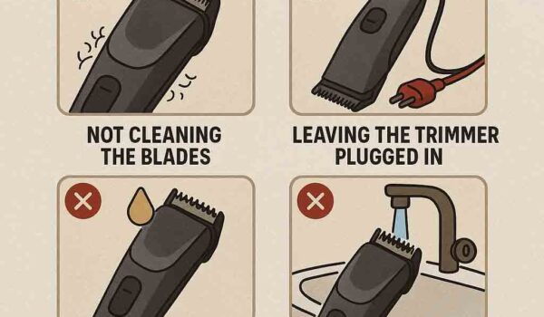 اشتباه هنگام استفاده از ماشین اصلاح